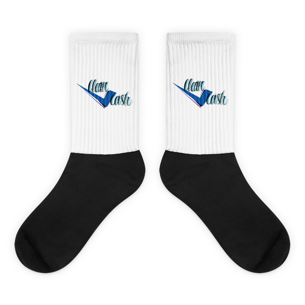 Black Foot Sublimated Socks