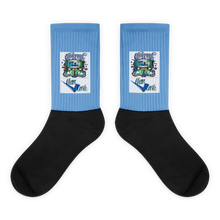 Load image into Gallery viewer, Black Foot Sublimated Socks - L