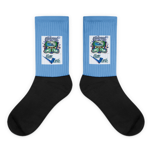 Black Foot Sublimated Socks - L