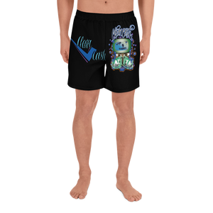 All-Over Print Men's Athletic Long Shorts