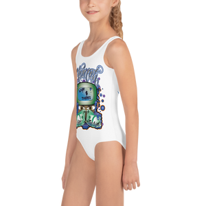 All-Over Print Kids Swimsuit